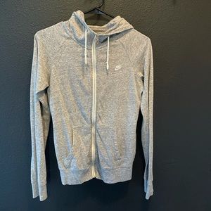 Nike Grey Zip Up